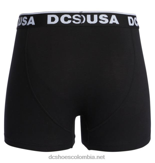 calzoncillos boxer dc softies para hombre carbón jaspeado/negro DC Shoes X4RB0420
