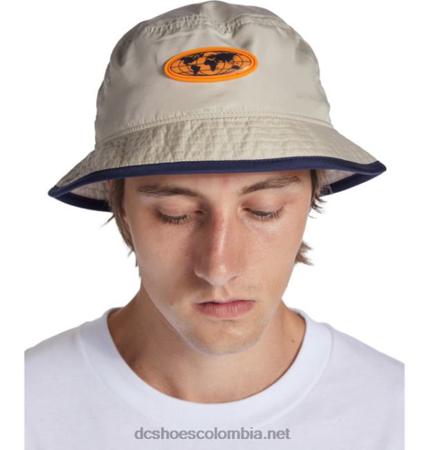 Sombrero de pescador reversible Butter Goods x DC para hombre isla fósil DC Shoes X4RB0428