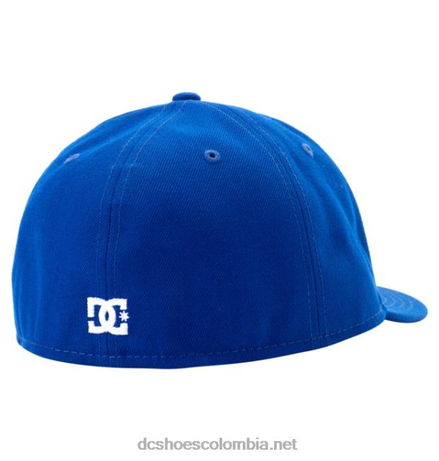 gorra ajustada new era dc lo pro para hombre azul real DC Shoes X4RB0159