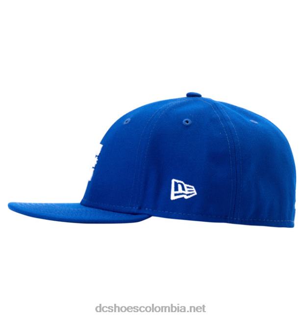 gorra ajustada new era dc lo pro para hombre azul real DC Shoes X4RB0159