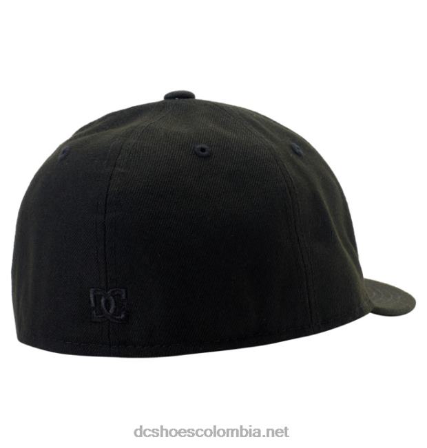 gorra ajustada new era dc lo pro para hombre negro DC Shoes X4RB0136