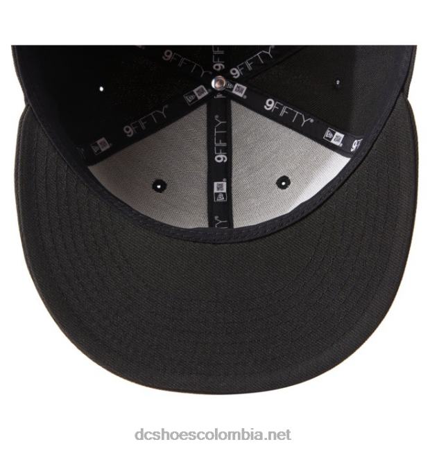gorra snapback estilo jardinero imperio para hombre negro DC Shoes X4RB086