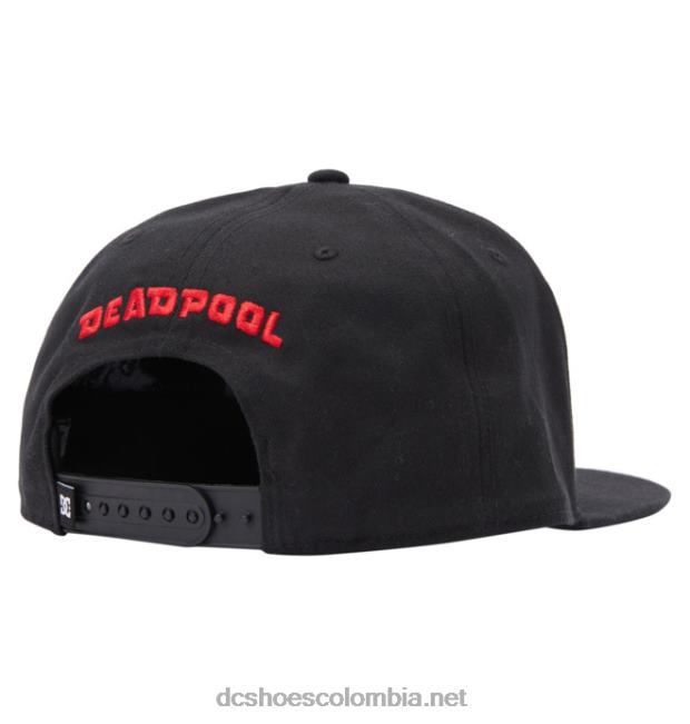 gorra snapback marvel deadpool x dc para hombre negro DC Shoes X4RB0422