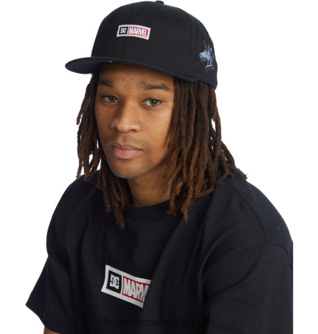 gorra snapback marvel deadpool x dc para hombre negro DC Shoes X4RB0422