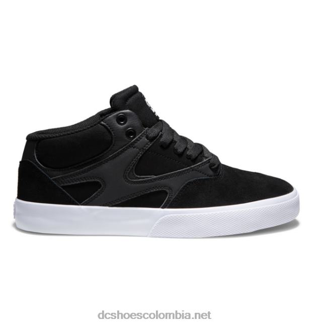 kalis vulc mid - zapatillas de caña media para hombre blanco negro DC Shoes X4RB0107