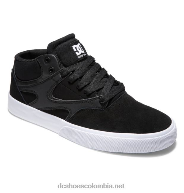 kalis vulc mid - zapatillas de caña media para hombre blanco negro DC Shoes X4RB0107