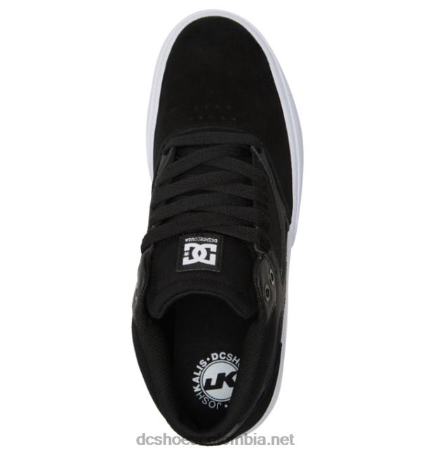 kalis vulc mid - zapatillas de caña media para hombre blanco negro DC Shoes X4RB0107