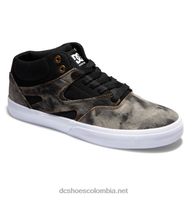 kalis vulc mid - zapatillas de caña media para hombre mezclilla negra DC Shoes X4RB0203