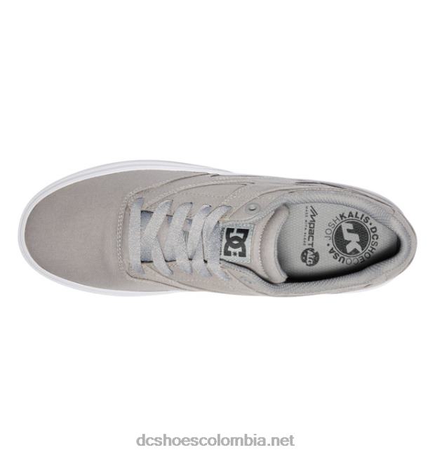 kalis vulc - zapatos para hombre gris frío DC Shoes X4RB0385