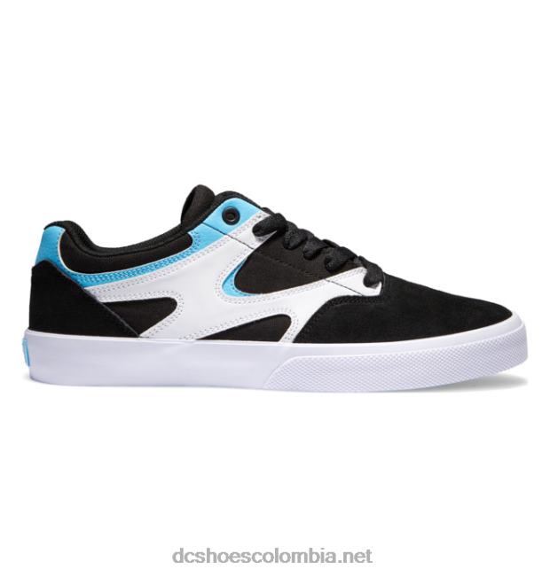 kalis vulc - zapatos para hombre negro/blanco/azul DC Shoes X4RB063