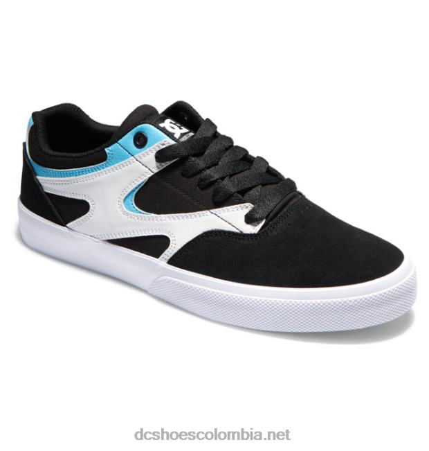 kalis vulc - zapatos para hombre negro/blanco/azul DC Shoes X4RB063