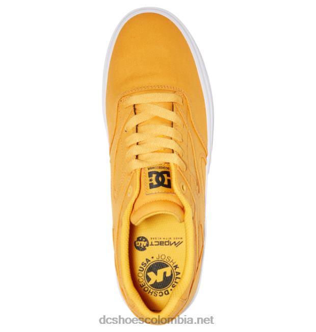 kalis vulc - zapatos para hombre oro DC Shoes X4RB0370