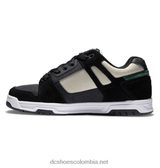 zapatos de ciervo para hombre bronceado/verde DC Shoes X4RB056