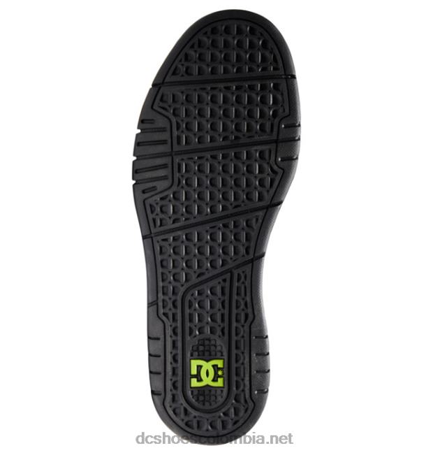 zapatos de ciervo para hombre negro/gris/verde DC Shoes X4RB0276