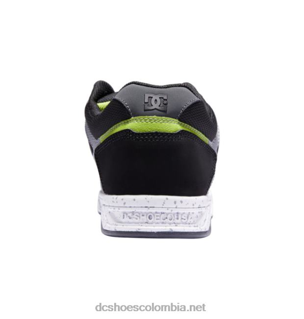 zapatos de ciervo para hombre negro/gris/verde DC Shoes X4RB0276