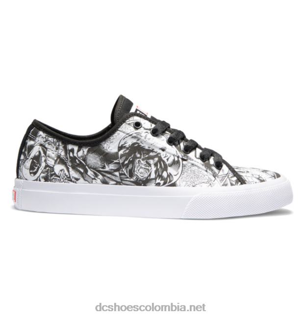 manual marvel deadpool x dc de los hombres negro/blanco/rojo DC Shoes X4RB0218