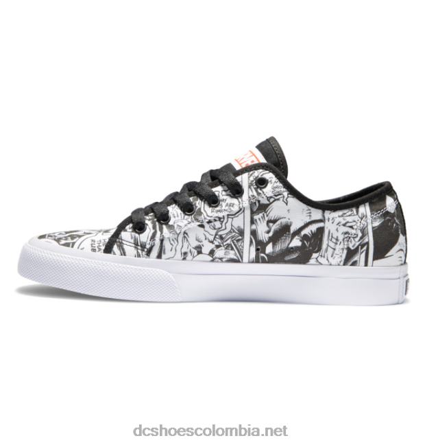 manual marvel deadpool x dc de los hombres negro/blanco/rojo DC Shoes X4RB0218