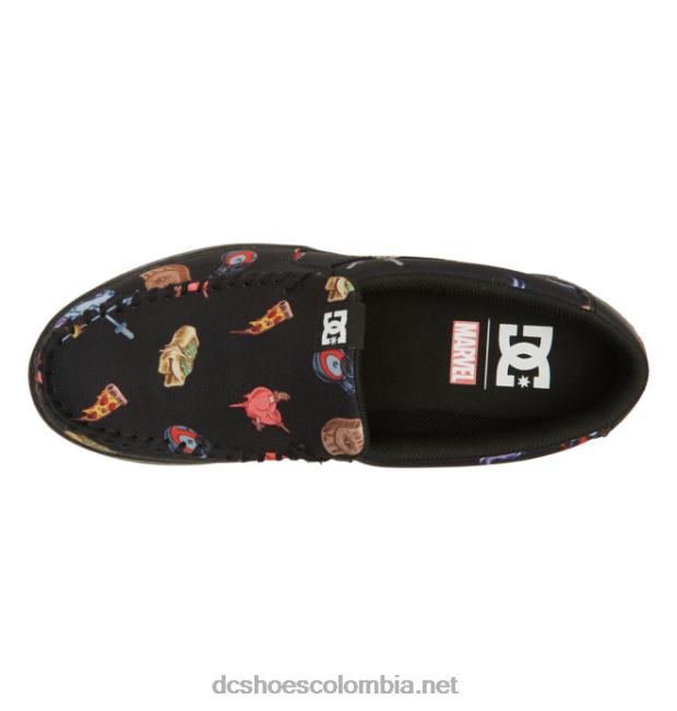 marvel deadpool x dc villano 2 para hombre negro/estampado DC Shoes X4RB0259