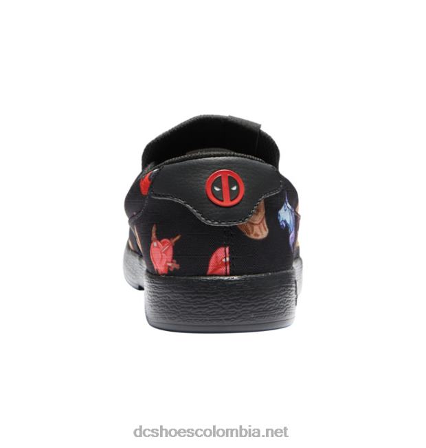 marvel deadpool x dc villano 2 para hombre negro/estampado DC Shoes X4RB0259