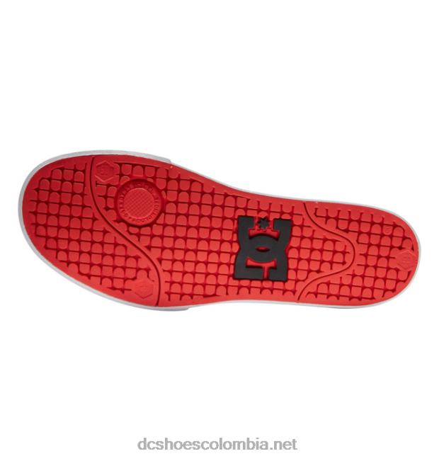 zapatillas marvel deadpool x dc pure para hombre negro/blanco/rojo DC Shoes X4RB0260