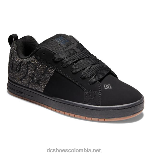 zapatos de corte graffik para hombre negro DC Shoes X4RB0298