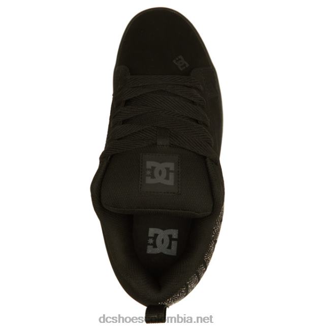 zapatos de corte graffik para hombre negro DC Shoes X4RB0298
