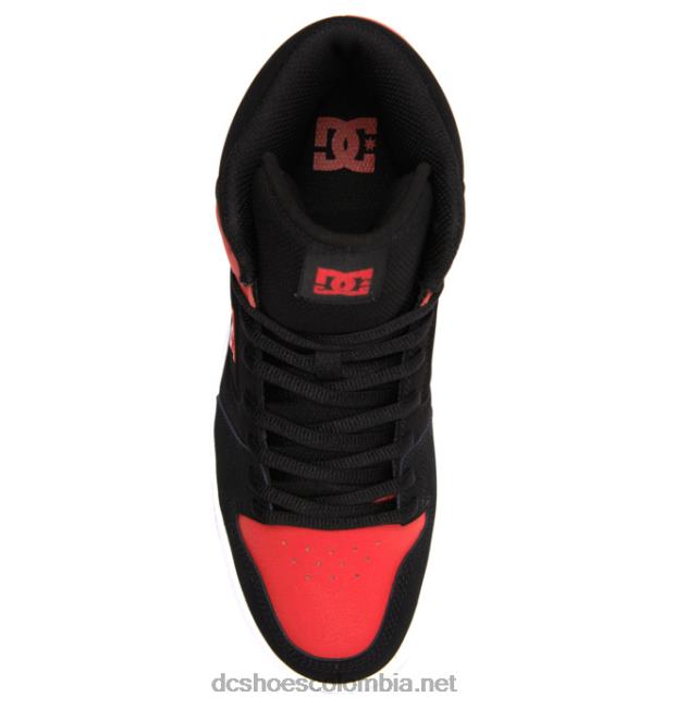 manteca 4 hi - zapatillas altas para hombre negro/rojo DC Shoes X4RB039