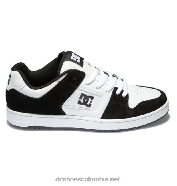 manteca 4 - zapatos para hombres blanco negro DC Shoes X4RB0321