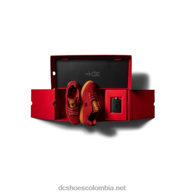 zapatillas fireball x dc manteca 4 para hombre rojo DC Shoes X4RB0389