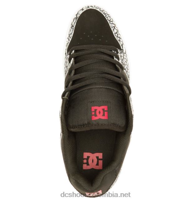 zapatillas hombre manteca 4 se estampado negro/rojo DC Shoes X4RB0376