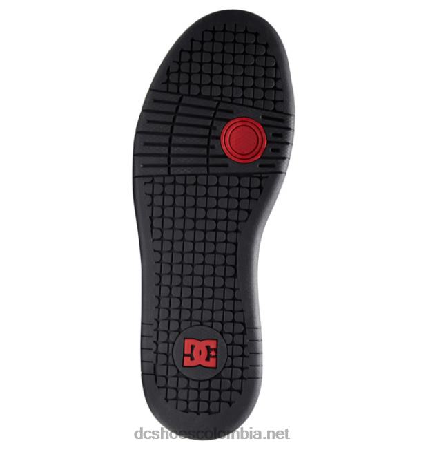 zapatillas hombre manteca 4 se estampado negro/rojo DC Shoes X4RB0376