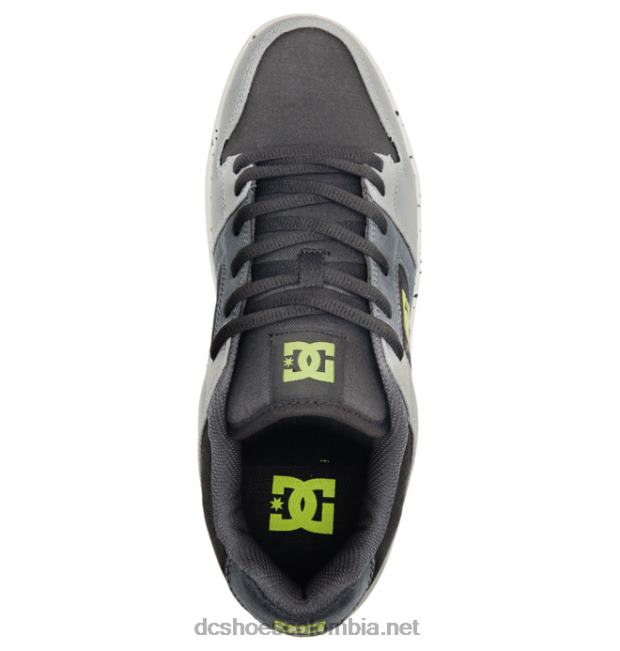 zapatillas hombre manteca 4 zero waste negro/gris/verde DC Shoes X4RB045