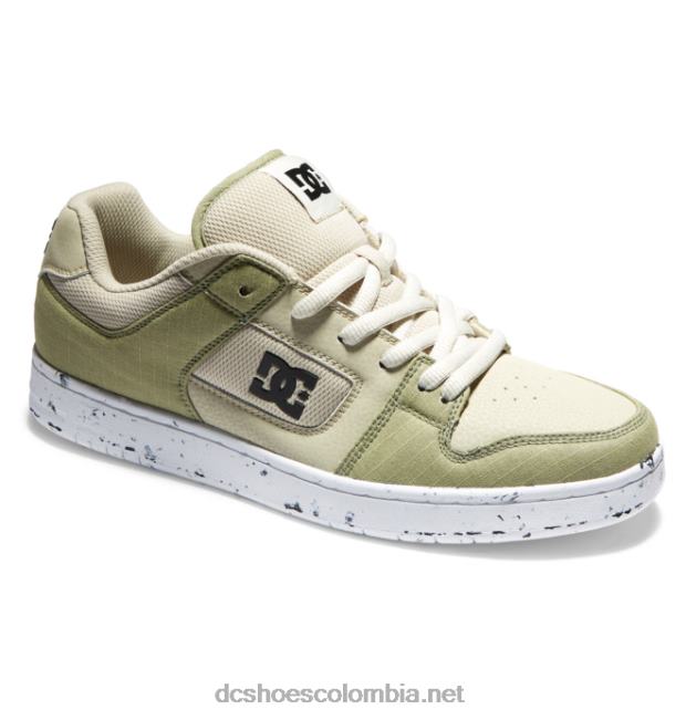 zapatillas hombre manteca 4 zero waste verde/marrón/negro DC Shoes X4RB044