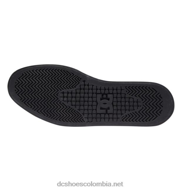 manual de hombre hola zapatos altos zapatos evan smith negro/rojo DC Shoes X4RB0378