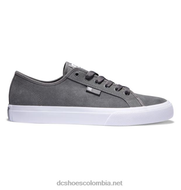 zapatos manuales de hombre gris oscuro DC Shoes X4RB0209