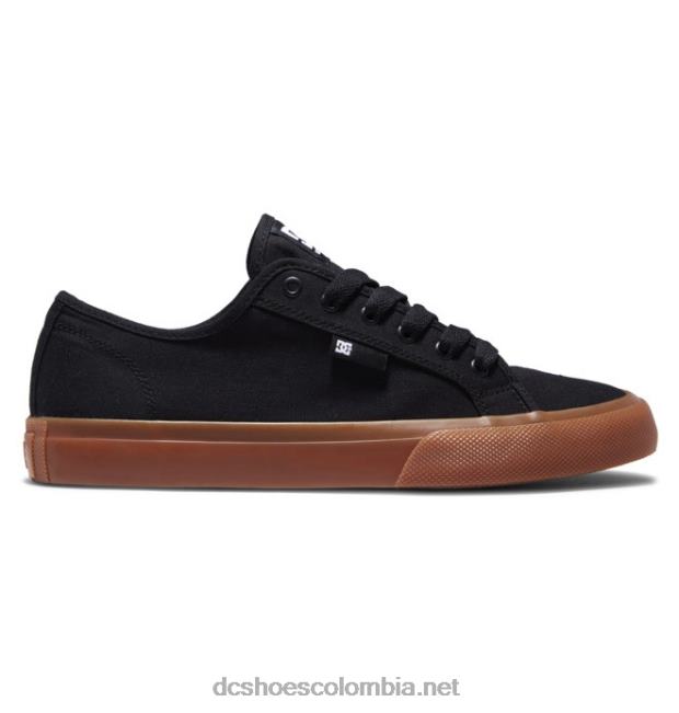 zapatos manuales de hombre negro/goma DC Shoes X4RB074
