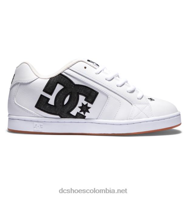 zapatos de red para hombre gris blanco DC Shoes X4RB0193