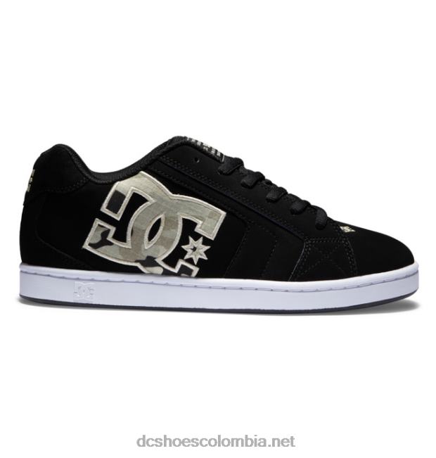 zapatos de red para hombre negro/camello DC Shoes X4RB0173