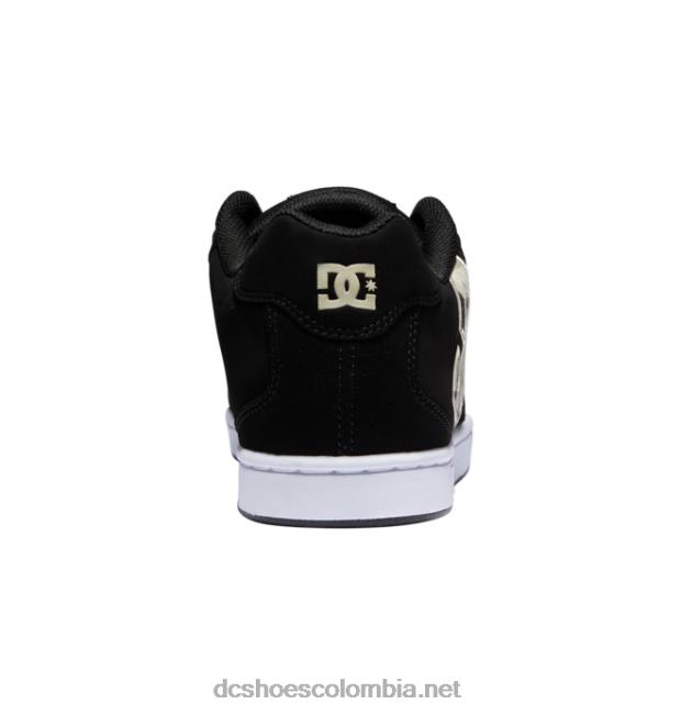 zapatos de red para hombre negro/camello DC Shoes X4RB0173