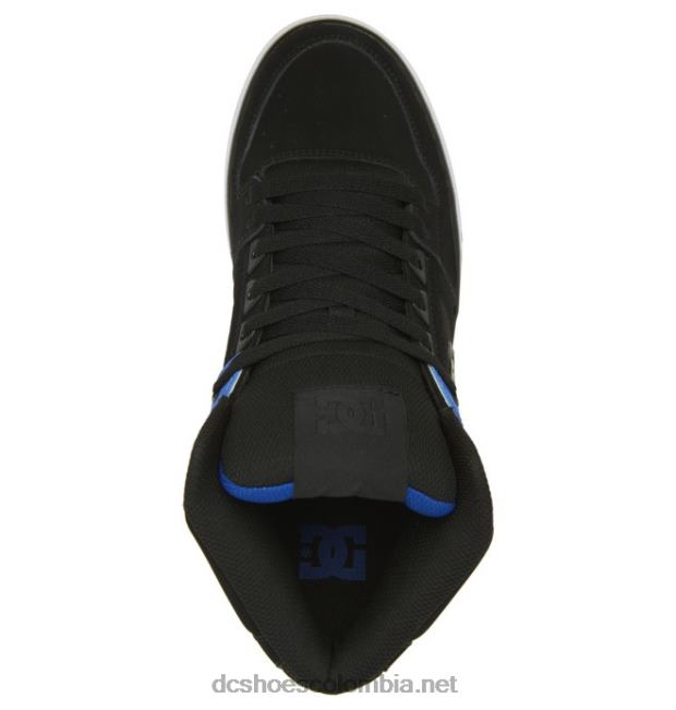 zapatos de caña alta pure para hombre azul negro DC Shoes X4RB0267
