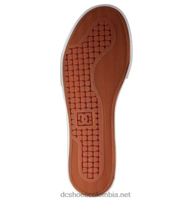 zapatos de caña alta pure para hombre dc azul marino/blanco DC Shoes X4RB0270