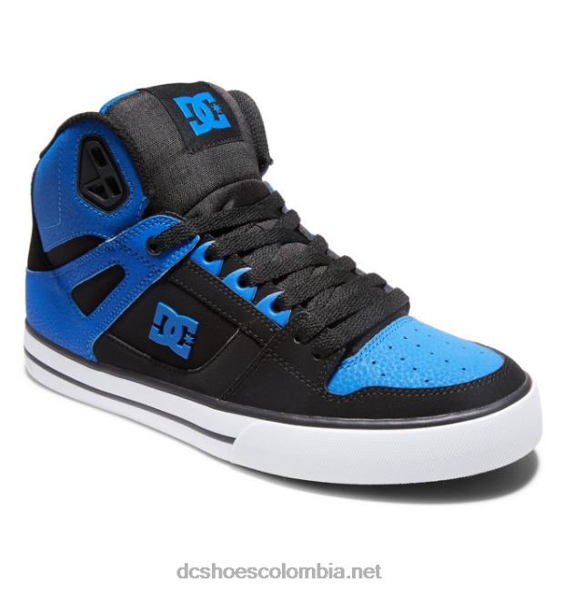 zapatos de caña alta pure para hombre negro/real DC Shoes X4RB0261