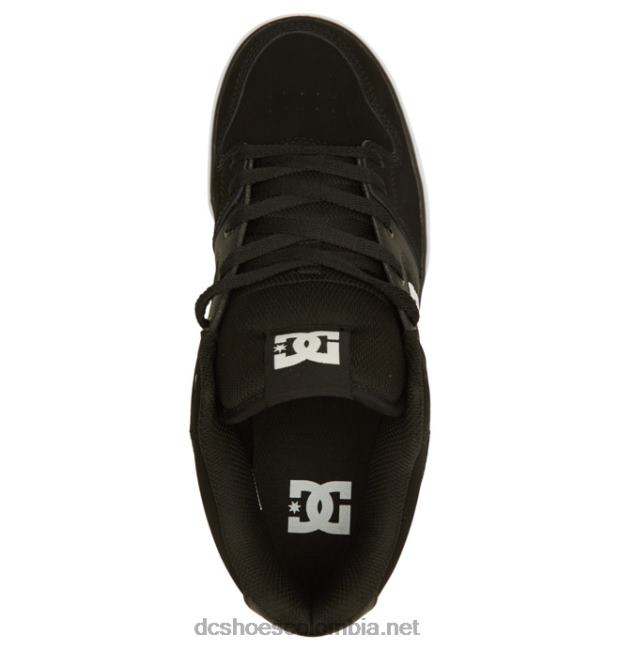 zapatos de caña media pure mid para hombre blanco negro DC Shoes X4RB0145