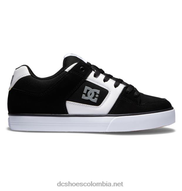 zapatos puros de hombre negro/blanco/chicle DC Shoes X4RB0252