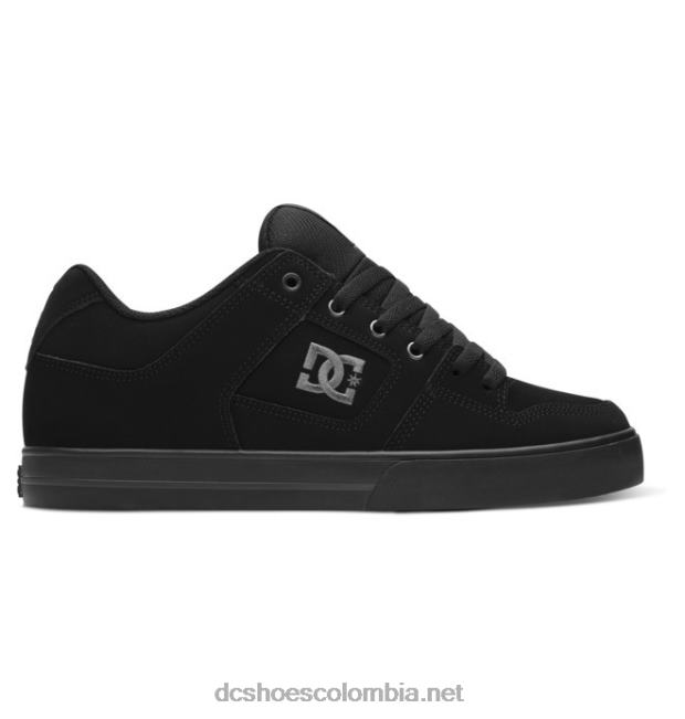 zapatos puros de hombre negro/negro pirata DC Shoes X4RB0244