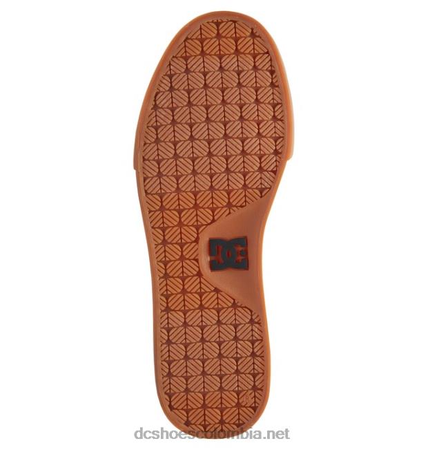 zapatos de lona de yunque para hombre negro/goma DC Shoes X4RB0160