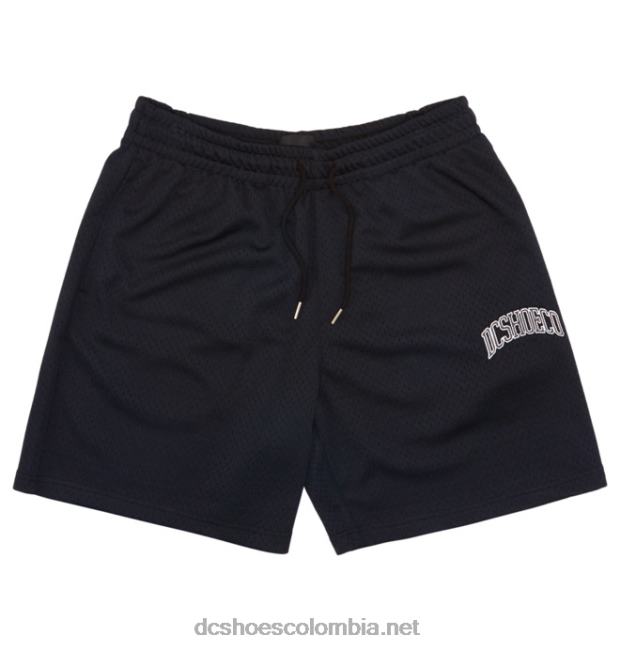 pantalones cortos de baloncesto de pasatiempo para hombres negro DC Shoes X4RB0110