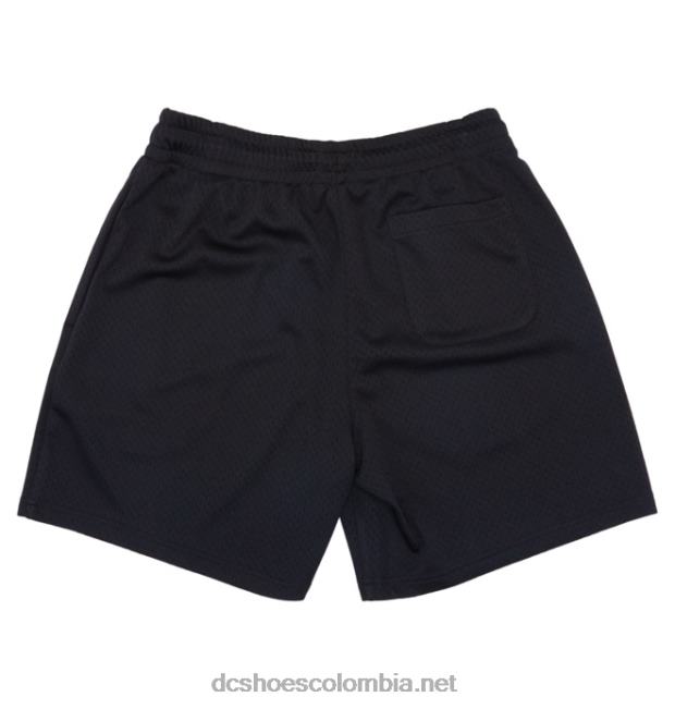 pantalones cortos de baloncesto de pasatiempo para hombres negro DC Shoes X4RB0110
