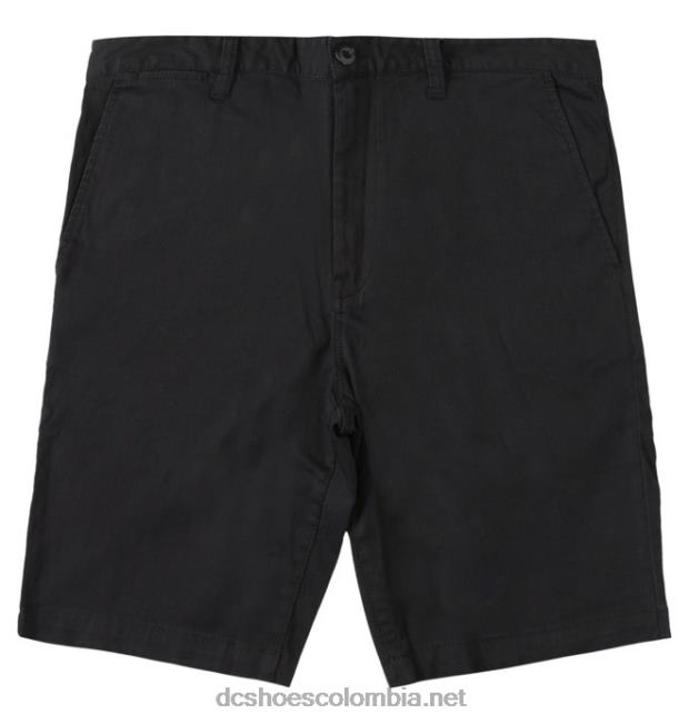 shorts chinos de trabajo para hombre negro DC Shoes X4RB0161