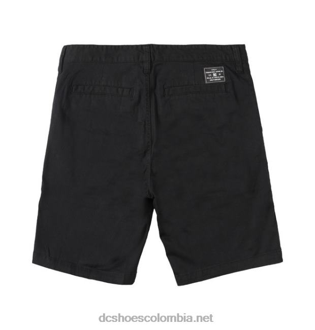 shorts chinos de trabajo para hombre negro DC Shoes X4RB0161